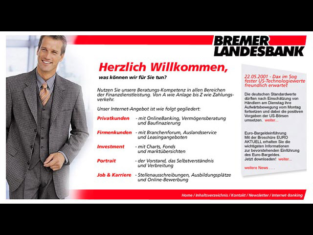 Webdesign Arbeitsbeispiel von die reine form 9