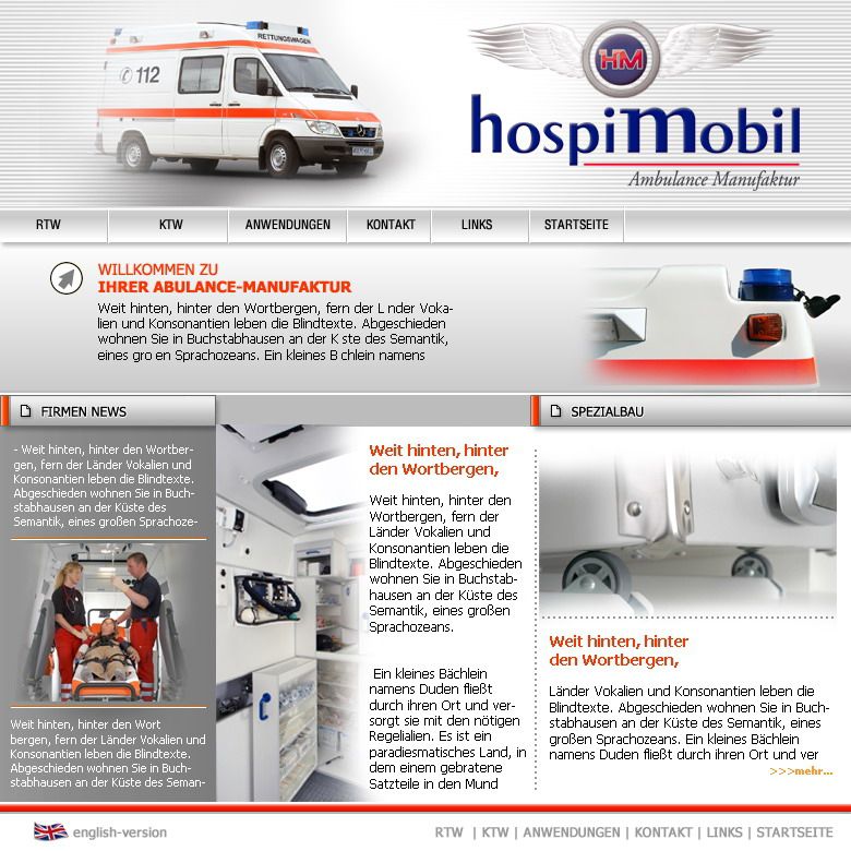 Webdesign Arbeitsbeispiel von die reine form 28