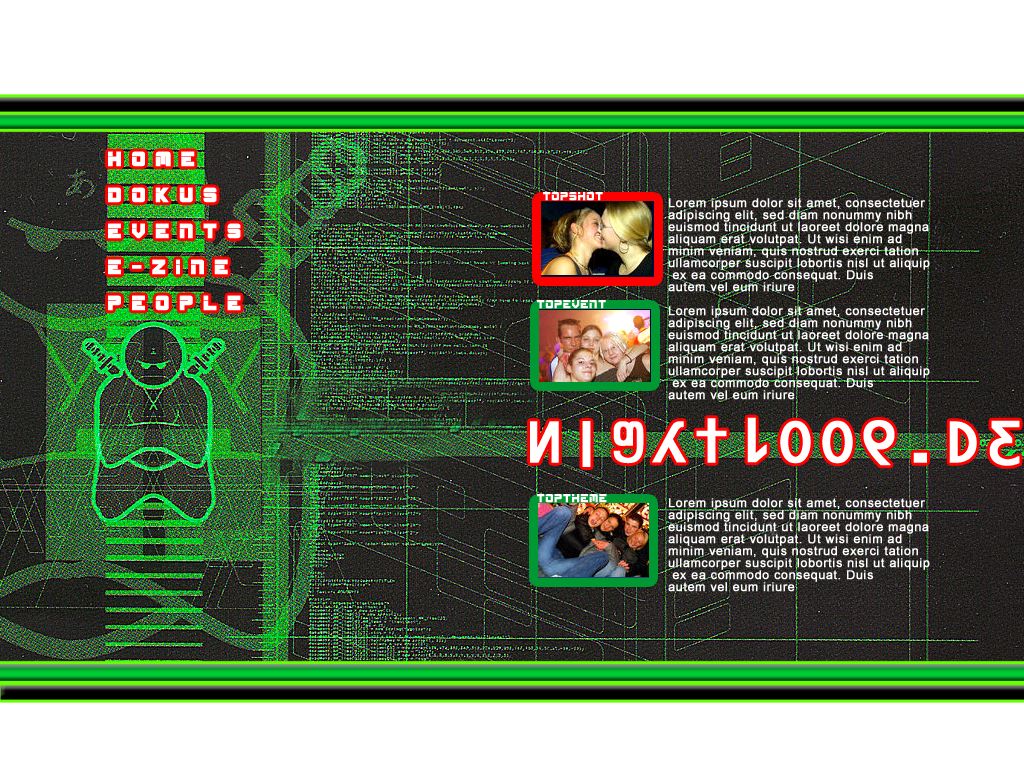 Webdesign Arbeitsbeispiel von die reine form 42