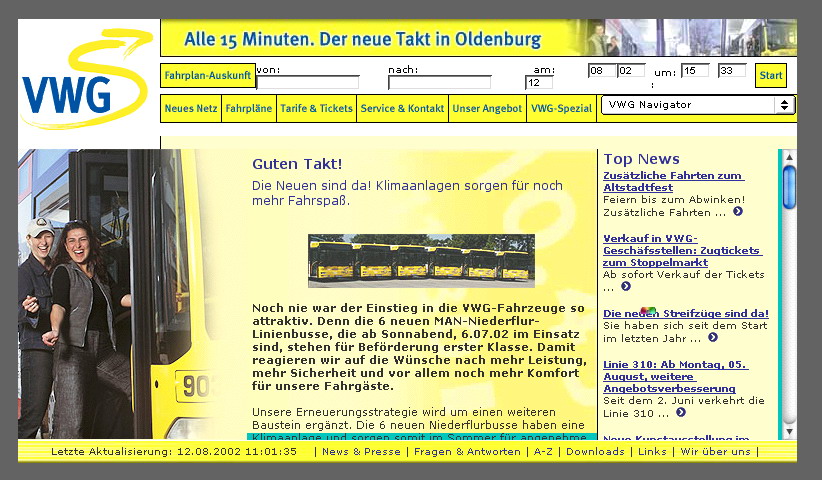 Webdesign Arbeitsbeispiel von die reine form 51